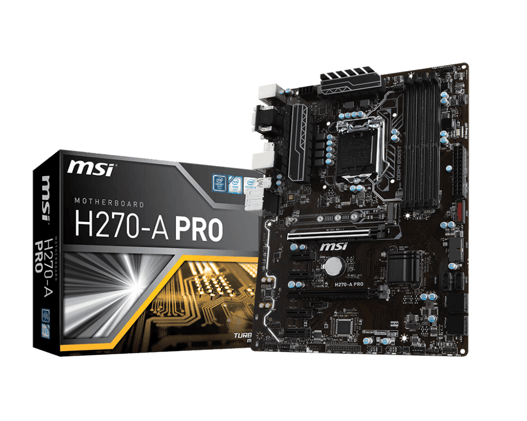 Материнська плата MSI H270-A PRO (s1151, Intel H270, ATX)